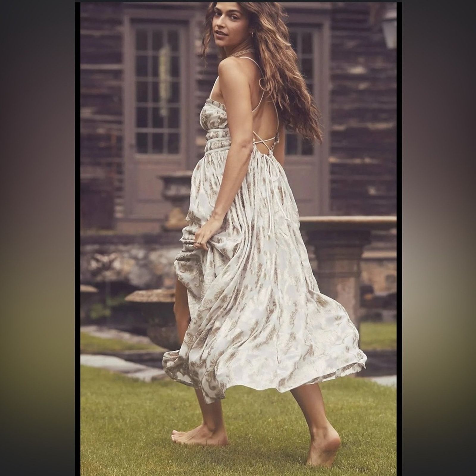 Free People 🎉LAST CHANCE 🎉Free People Charlie Bustier Slip Maxi Dress Size S / US 4 / IT 40 - 3 Thumbnail