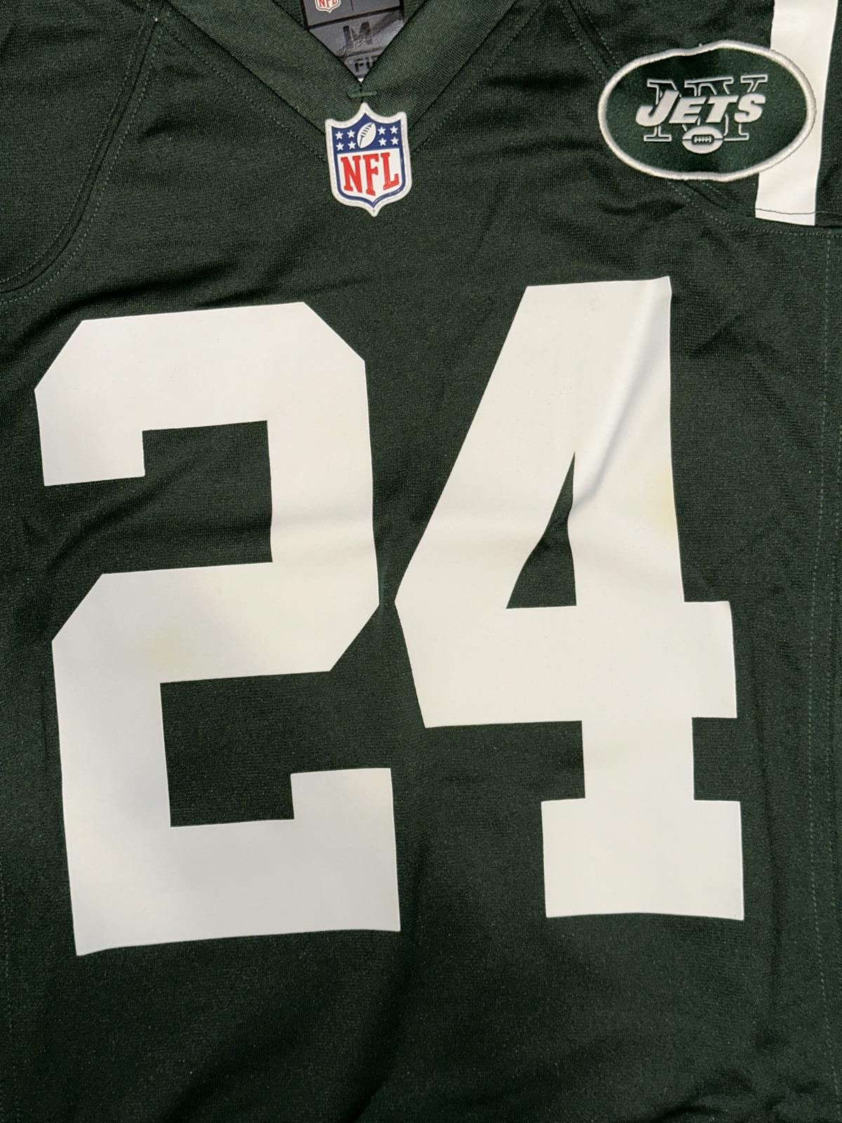 Nike 2012 Nike Men’s NFL NY Jets Darrelle Revis Players Edition Jersey Vintage Size US M / EU 48-50 / 2 - 3 Thumbnail