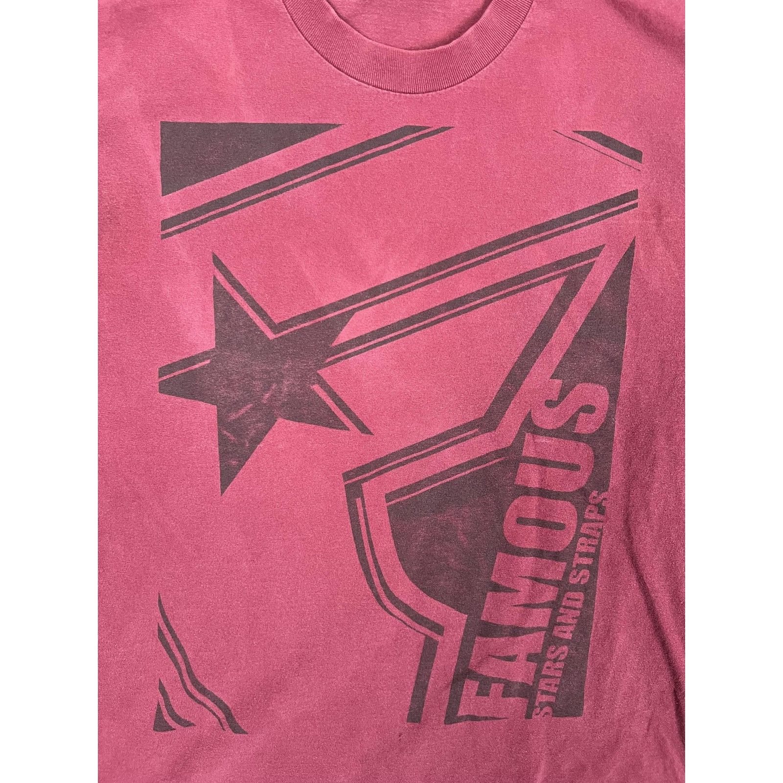 Famous Stars And Straps Vintage Famous Stars & Straps T-Shirt Mens Large Red Big F L Size US L / EU 52-54 / 3 - 2 Thumbnail