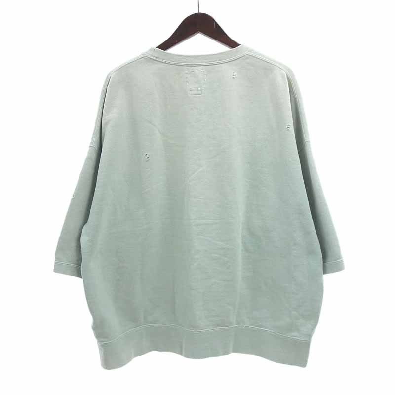 Visvim VISVIM 22SS AMPLUS SWEAT S/S CRASH sweatshirt crewneck Size US L / EU 52-54 / 3 - 2 Thumbnail