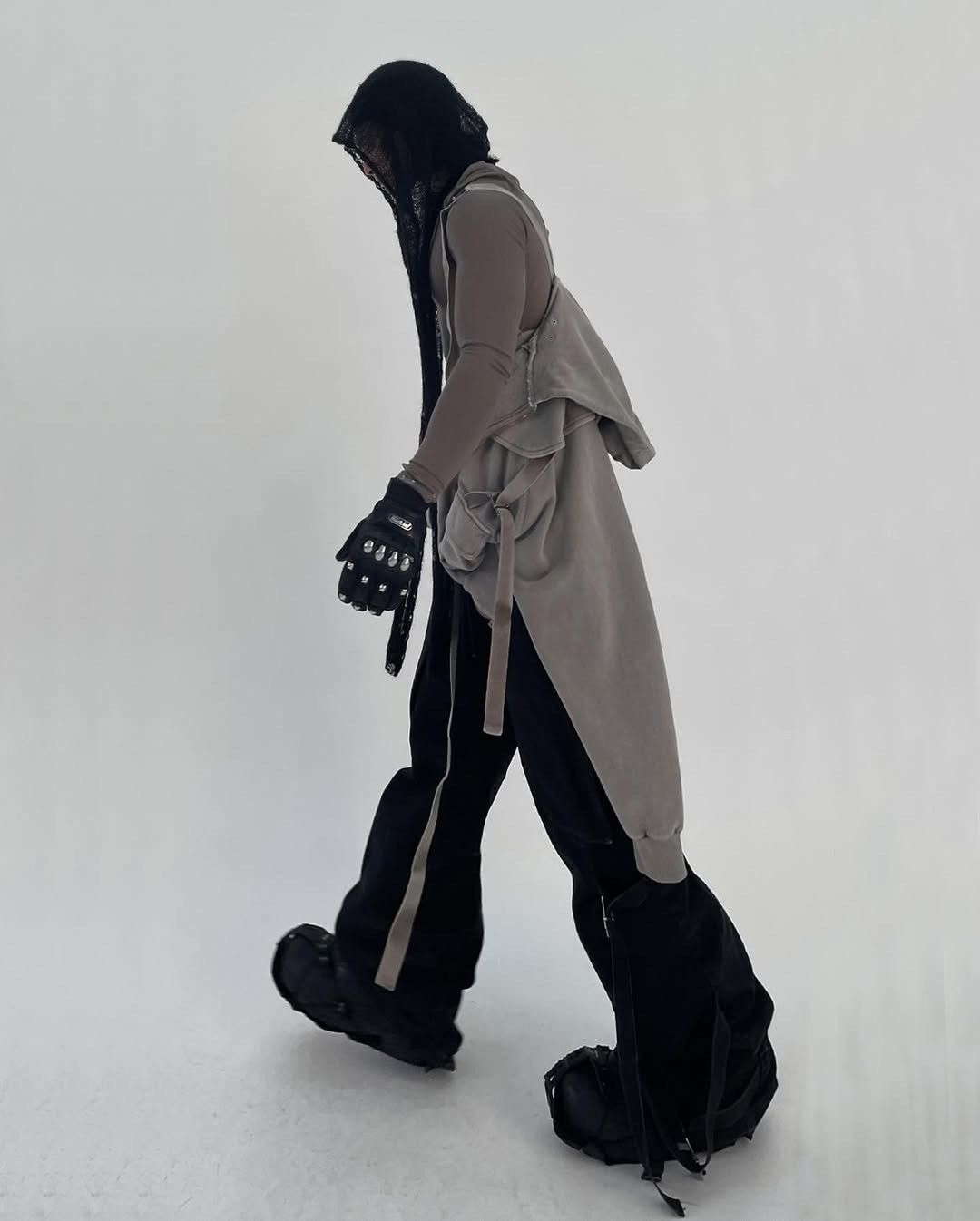 SHINE LUXURY Shine Luxury “SANGUINE” Layered Navigator Zipper Hoodie Size US S / EU 44-46 / 1 - 6 Thumbnail