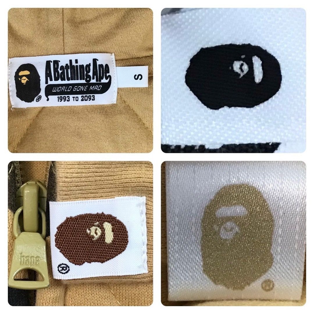 Bape BAPE Quilted 1st camo yellow full zip hoodie a bathing ape Size US S / EU 44-46 / 1 - 7 Thumbnail