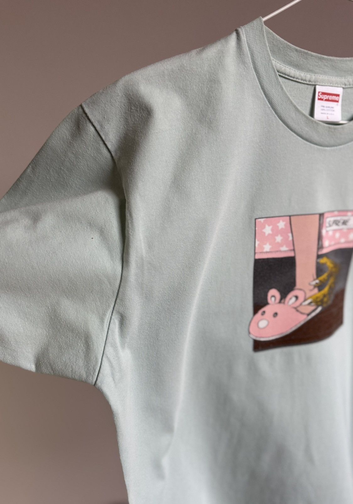 Supreme L Supreme Bed Tee Shirt FW21 Mint Size US L / EU 52-54 / 3 - 8 Thumbnail