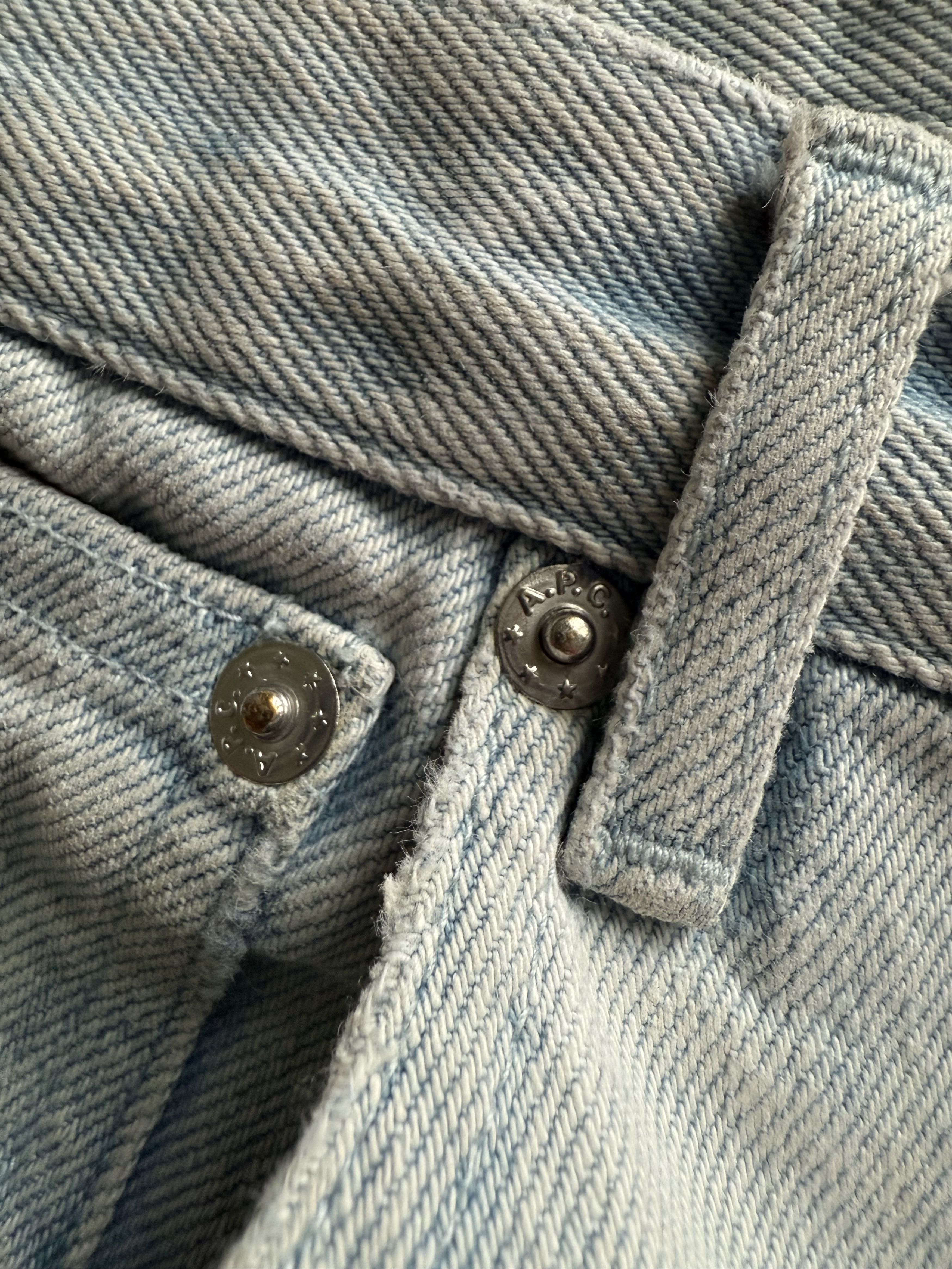 A.P.C. Light Wash Denim Size US 34 / EU 50 - 6 Thumbnail