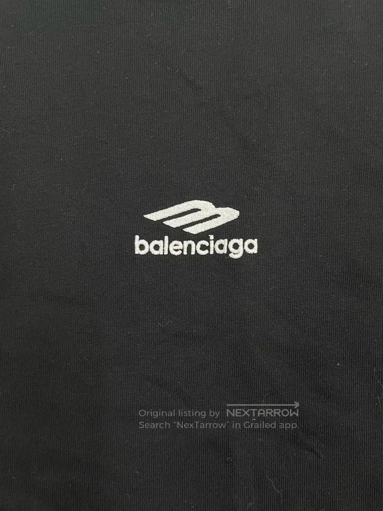 Balenciaga Balenciaga SKIWEAR Logo Print Short Sleeve T. Size US S / EU 44-46 / 1 - 3 Thumbnail