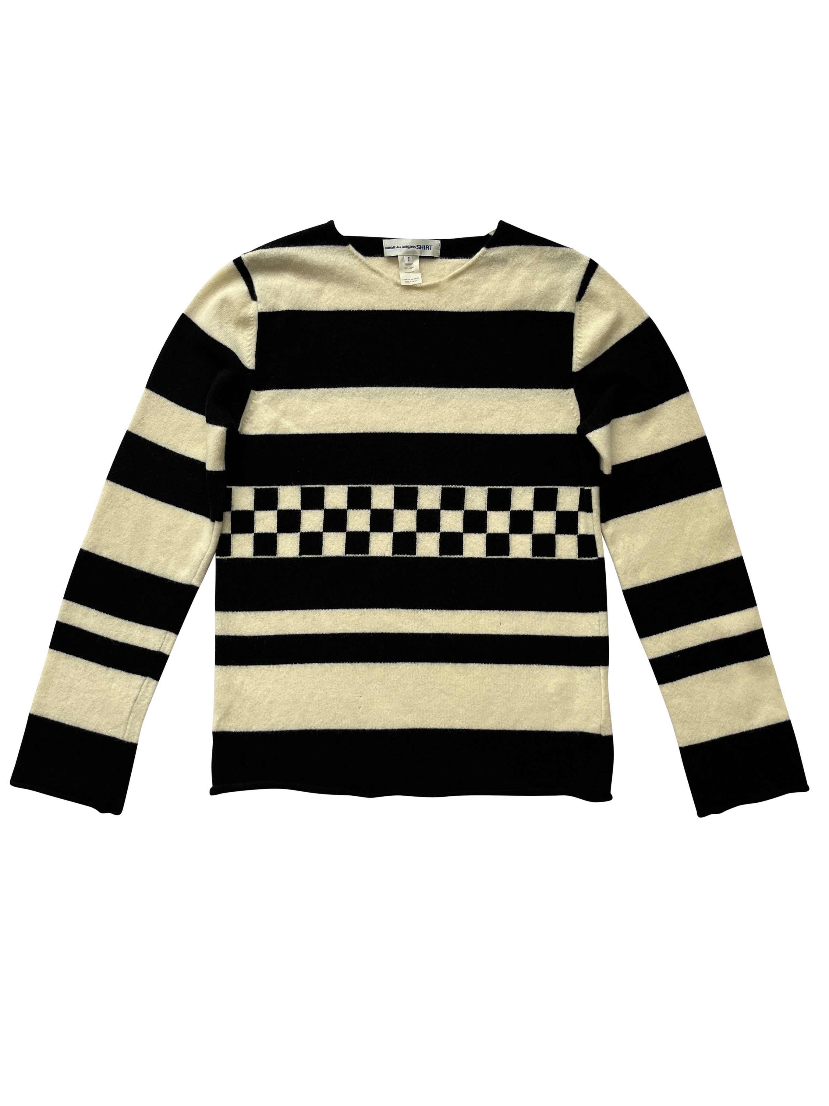 COMME des GARCONS】1980s L/S Shirt コムデギャルソン 80s 双子ウール