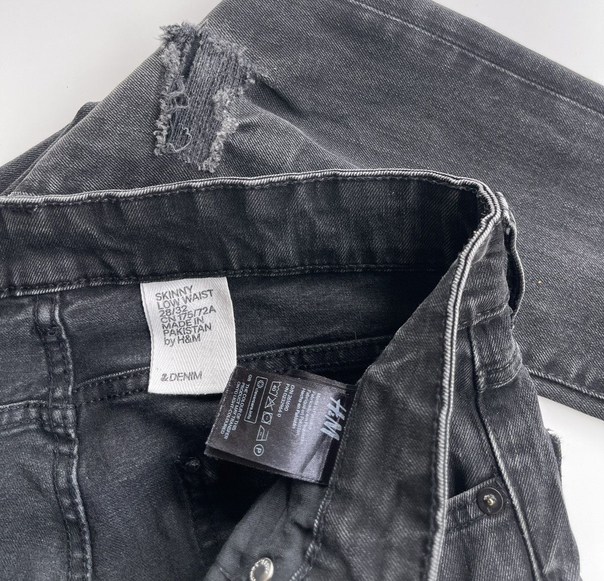 Denim & Supply Ralph Lauren Ripped Distressed Skinny Denim Size US 28 / EU 44 - 10 Thumbnail