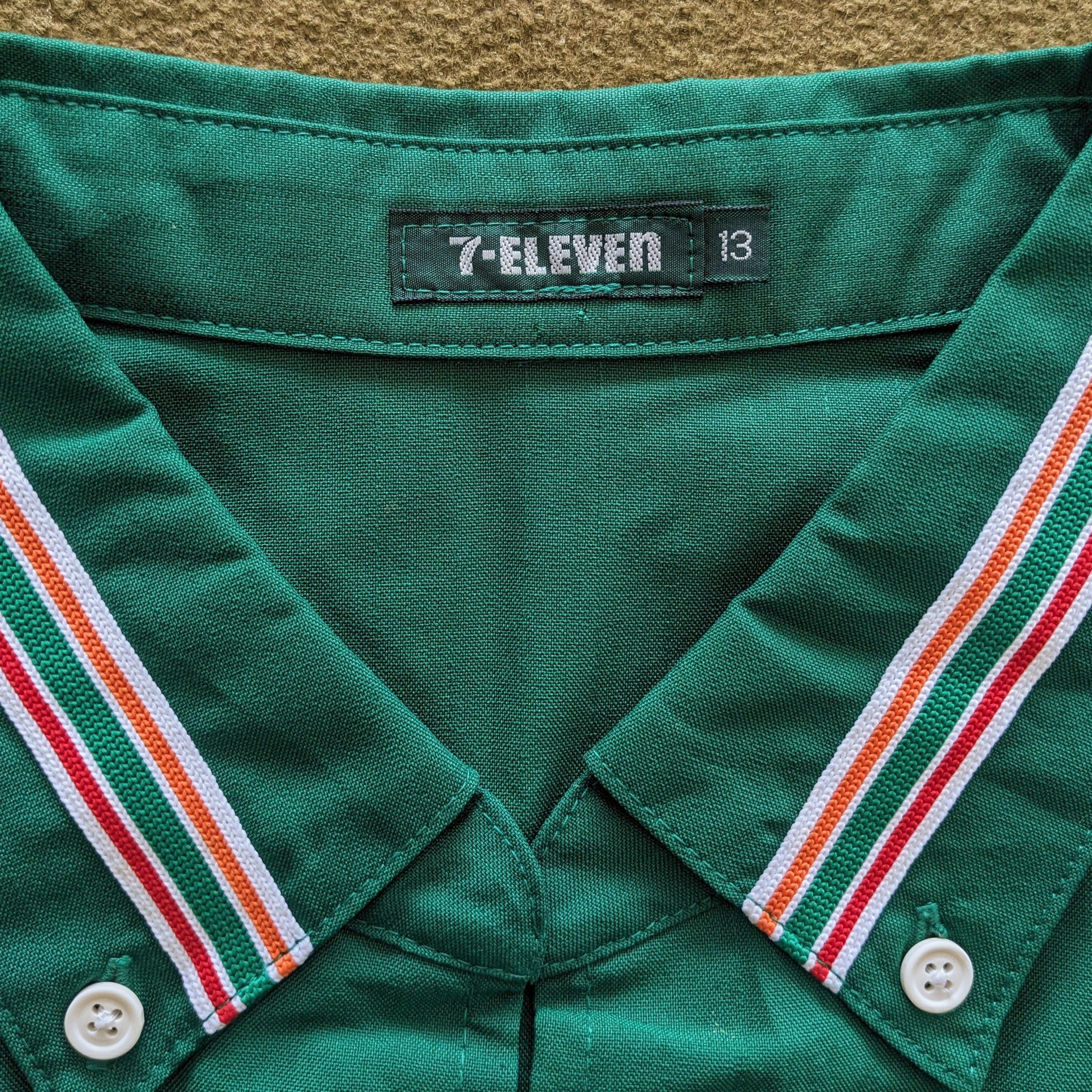 Japanese Brand Vintage 7 ELEVEN Uniform Workers Jacket Size US S / EU 44-46 / 1 - 4 Thumbnail
