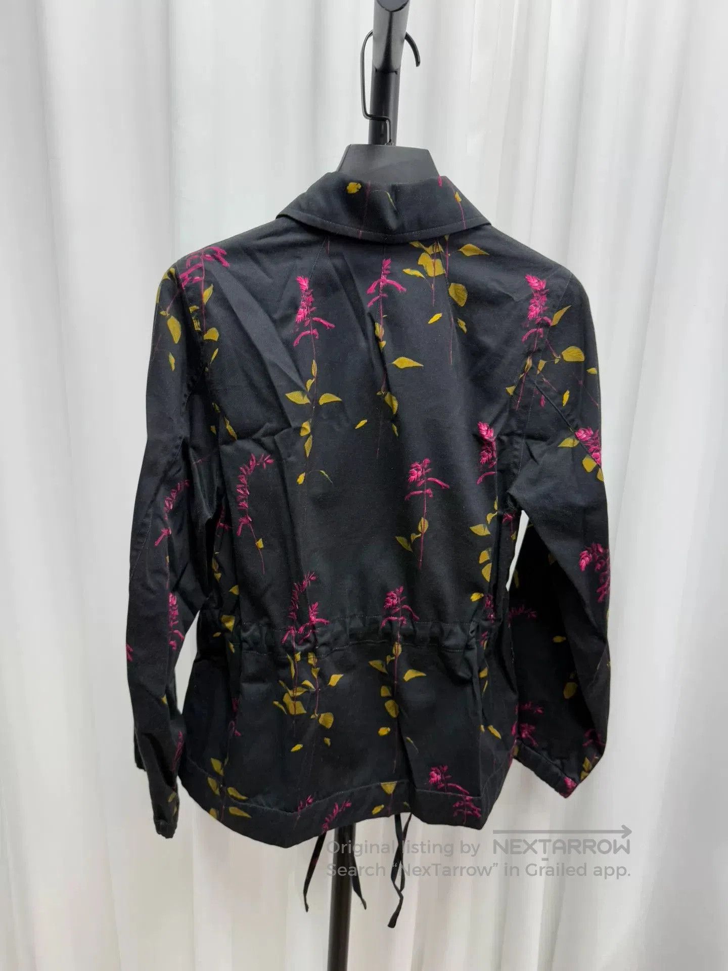 Dries Van Noten Dries van Noten Floral Waist Jacket. Size S / US 4 / IT 40 - 5 Thumbnail