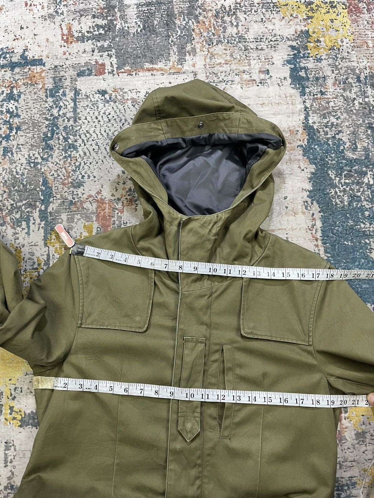 Katharine Hamnett London Katharine Hamnett Military Hooded Field Jacket Size US M / EU 48-50 / 2 - 10 Thumbnail