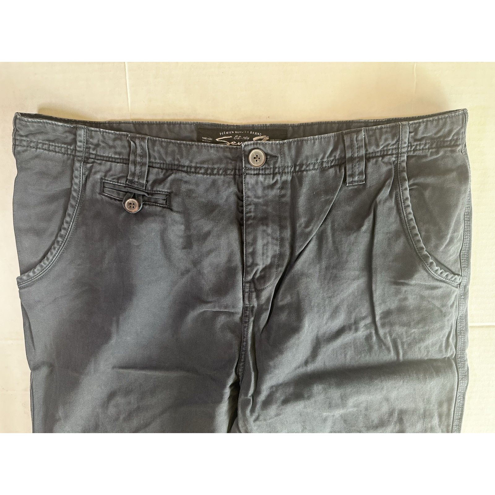 Seven 7 Seven 7 Bermuda Chino Shorts Navy Blue Men's Size 38 Casual Size US 38 / EU 54 - 10 Thumbnail