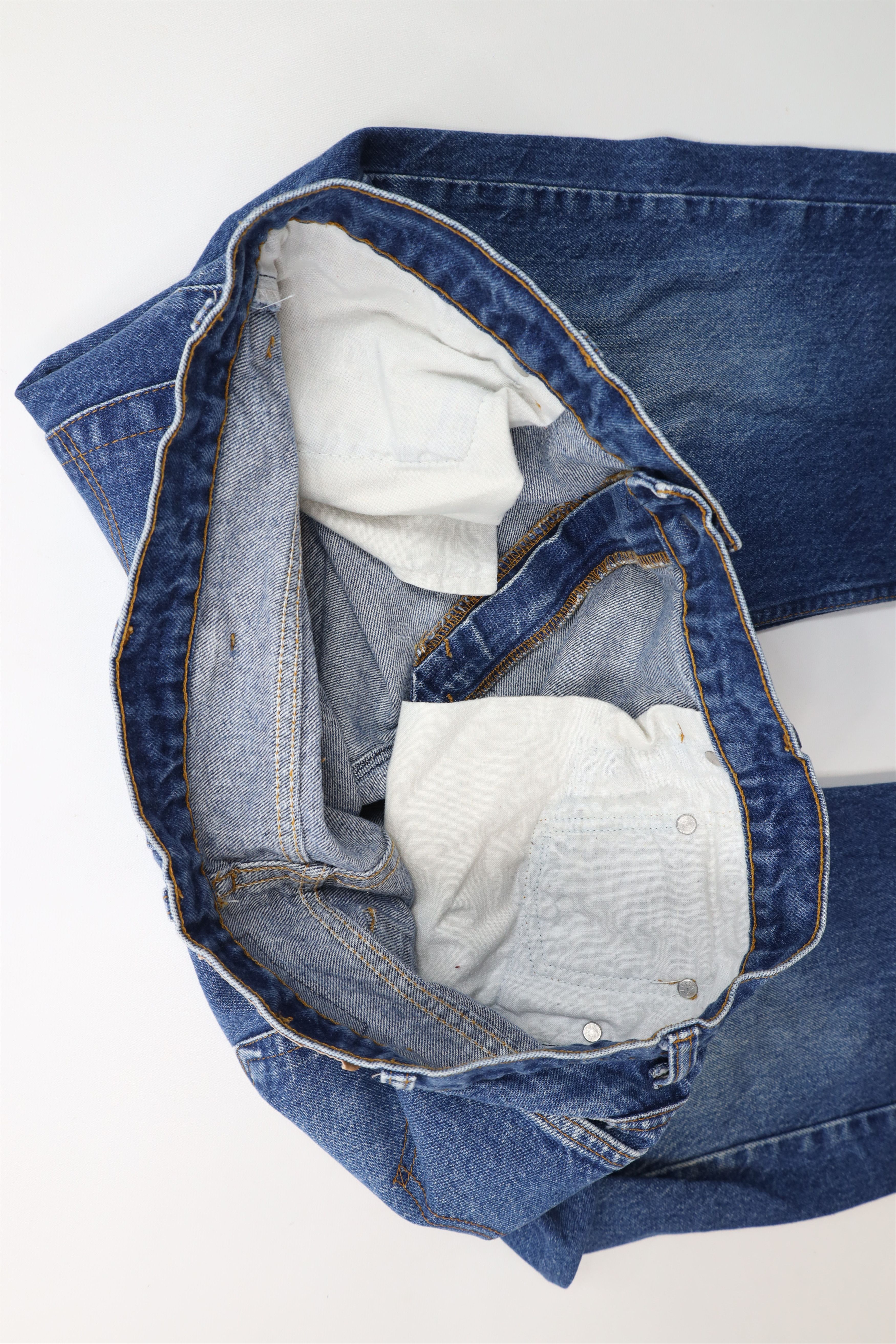 Levi's × Vintage Vintage 80s 90s Levis 505xx Regular Straight Leg Jeans USA Size US 38 / EU 54 - 10 Thumbnail