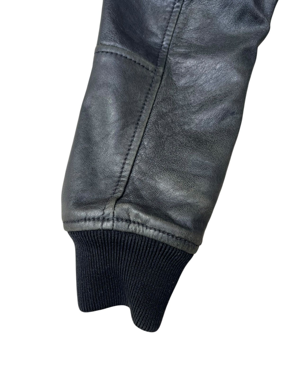 Valentino Valentino Patina Lambskin Leather Bomber Jacket Size US S / EU 44-46 / 1 - 22 Thumbnail