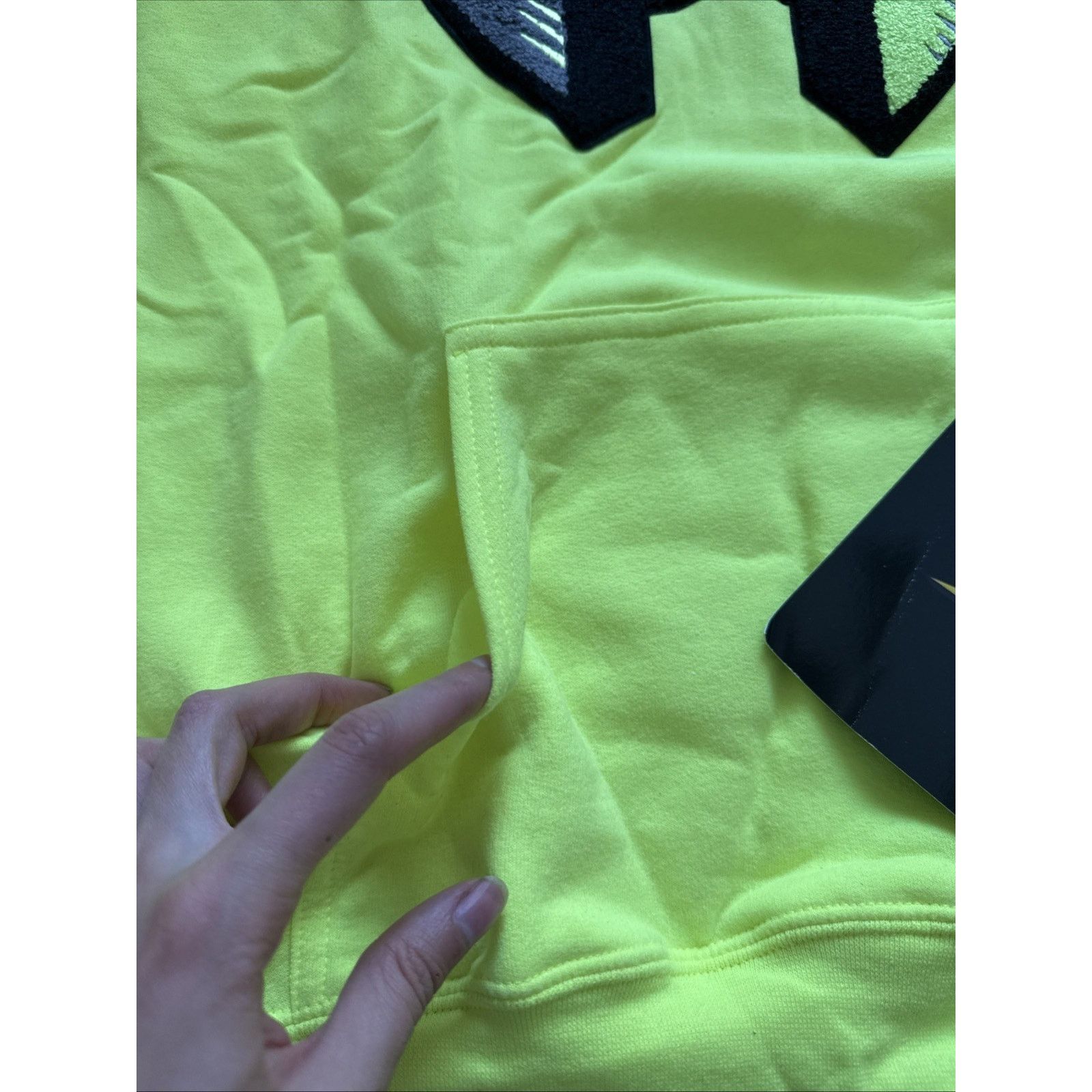 Other Rare Soleboy “SLBY” Hoodie Neon Yellow Size Med Florescent Size US M / EU 48-50 / 2 - 3 Thumbnail