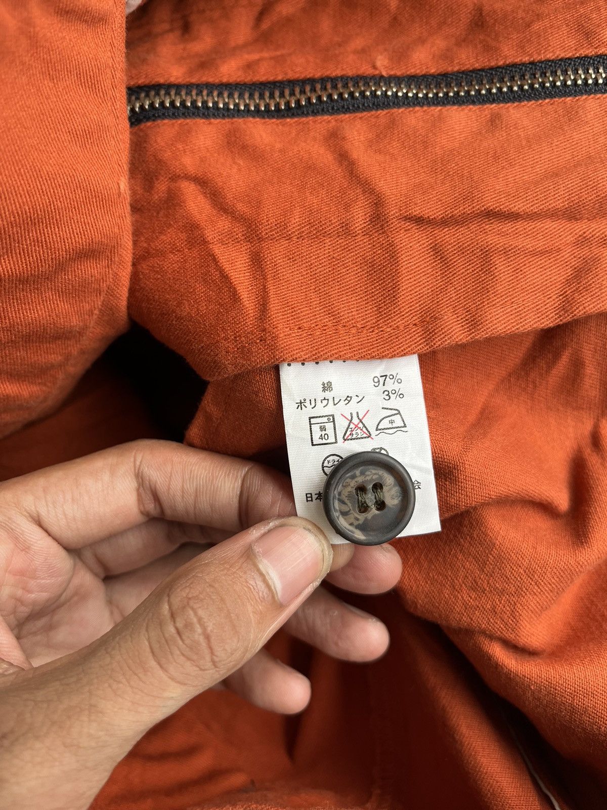 “BNWT” Kansai Cotton Twill Small Logo Jacket