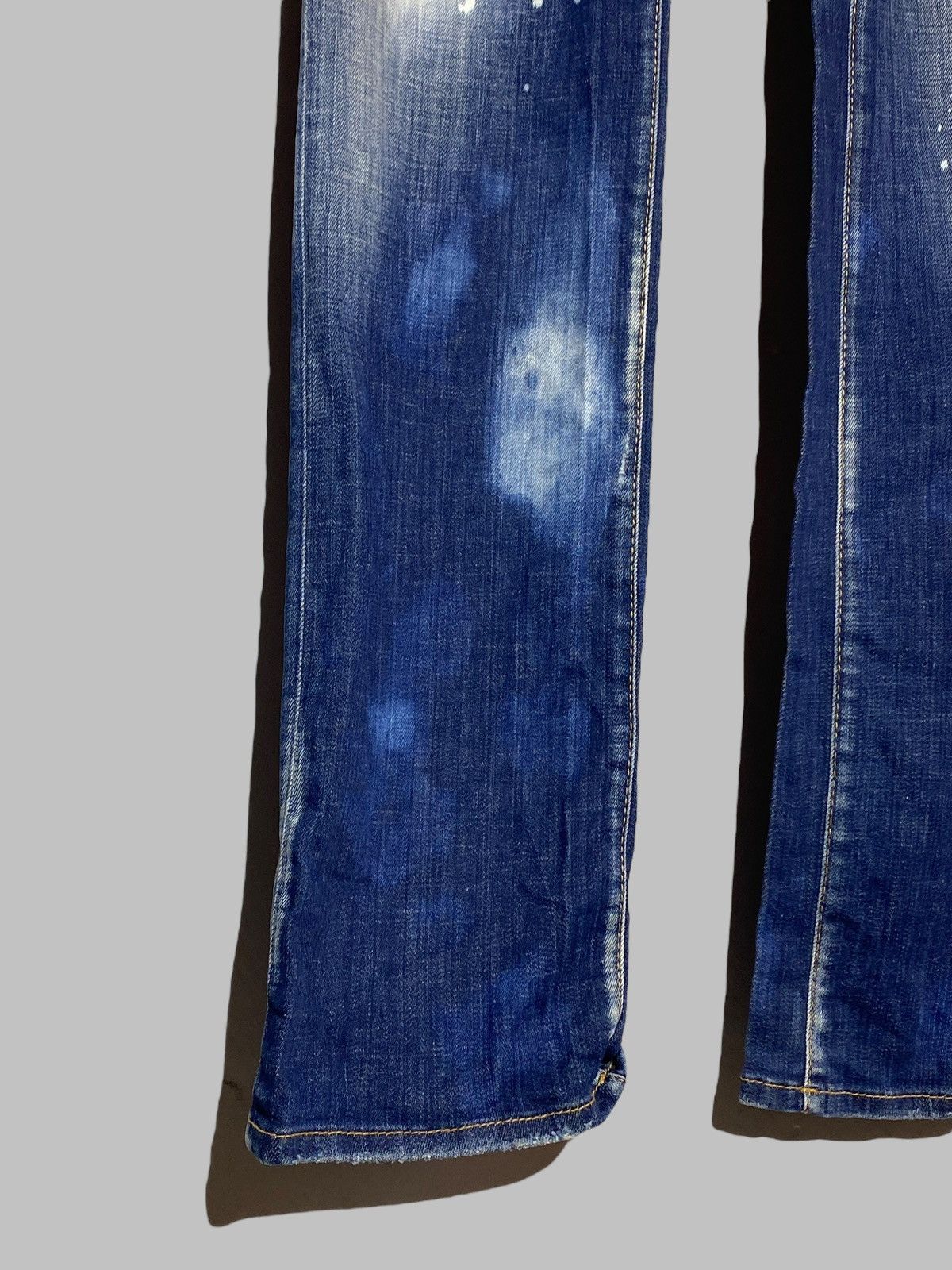 Dsquared2 Dsquared2 Twin Pack Layered Jeans Distressed Washed Denim Size 28" / US 6 / IT 42 - 9 Thumbnail