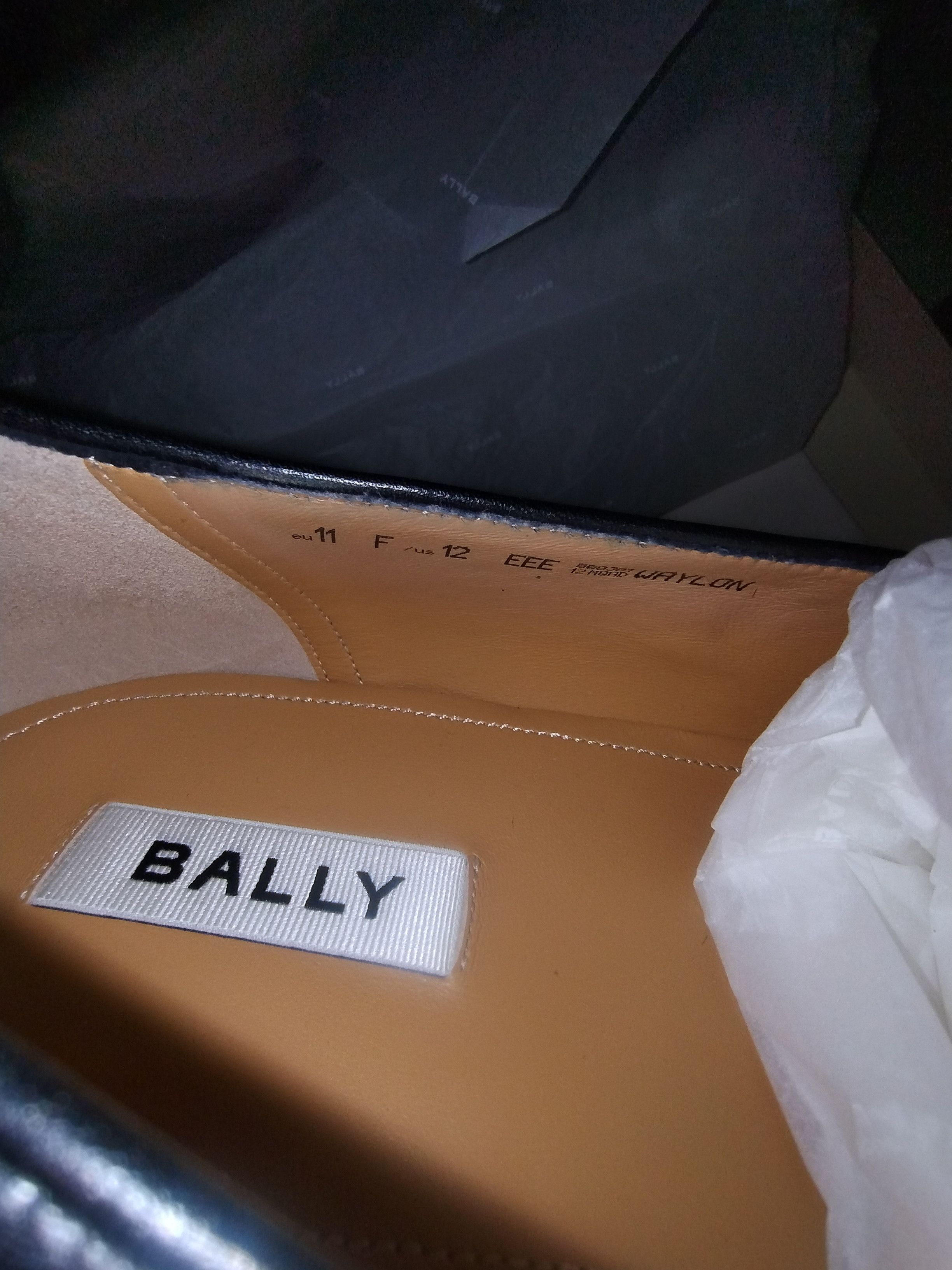 Bally Waylon Loafers Calf Leather black Size US 12 / EU 45 - 9 Thumbnail