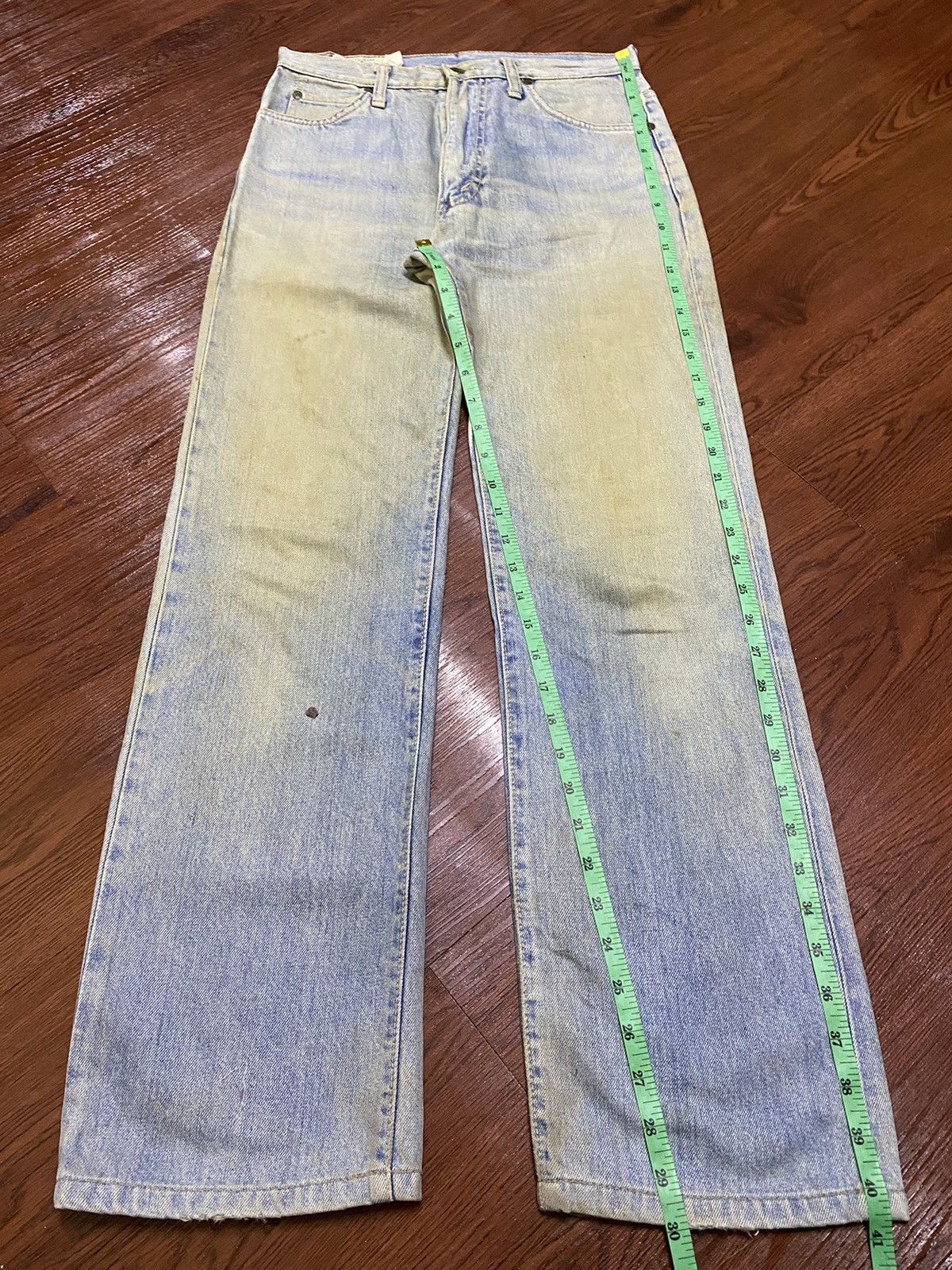 Other Vintage Japanese Brands Mud wash Distressed Loose Jeans Size US 29 - 8 Thumbnail