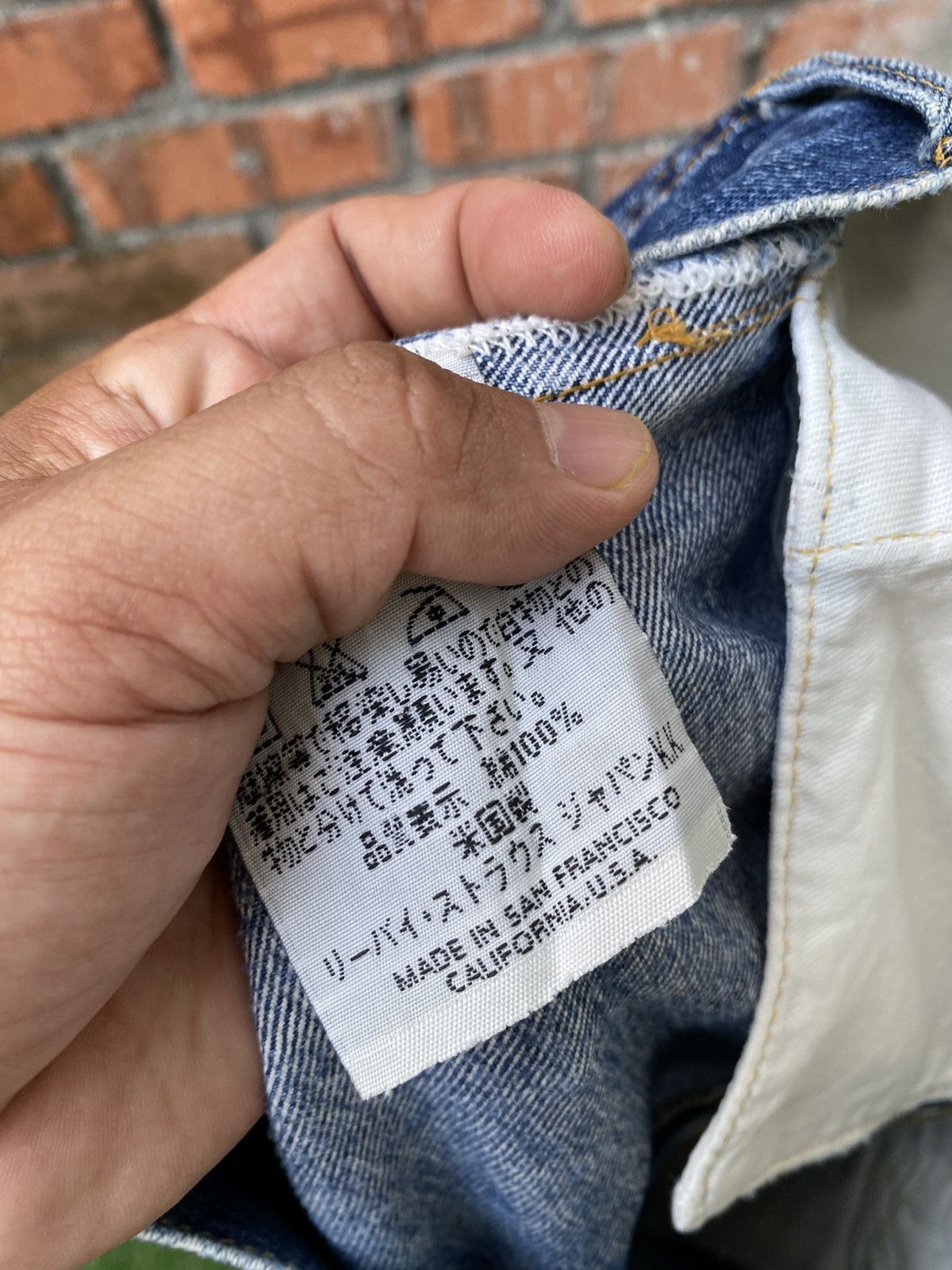 Levi's Vintage Clothing W29x32 Vintage levi's 501xx redline distressed big E Size US 29 - 9 Thumbnail