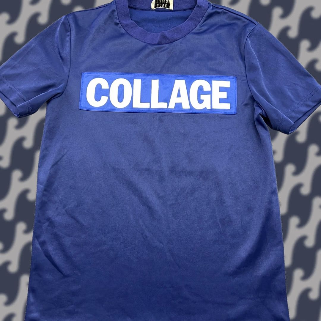 Acne Studios Acne Studios Joshi Collage T-Shirt Mens Medium Blue Tee Music New Size US M / EU 48-50 / 2 - 1 Thumbnail