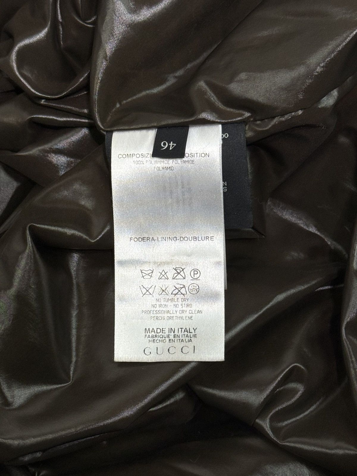 Gucci Vintage Gucci AW08 Nylon Puffer Down Jacket Size 46 Size US S / EU 44-46 / 1 - 15 Thumbnail