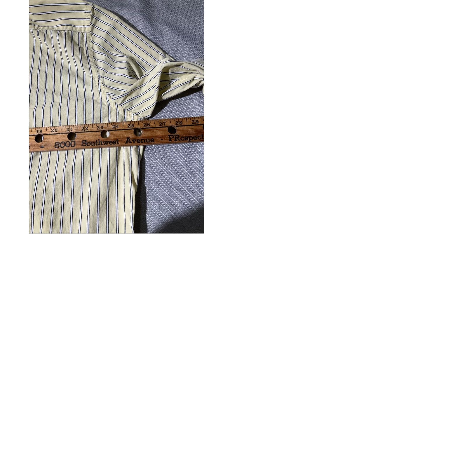 Vintage American Eagle Shirt Mens 2XL Yellow Workwear Button-Up Casual Preppy 90s USA Retro Grunge Hip Hop City Vintage-None Size US XXL / EU 58 / 5 - 9 Thumbnail