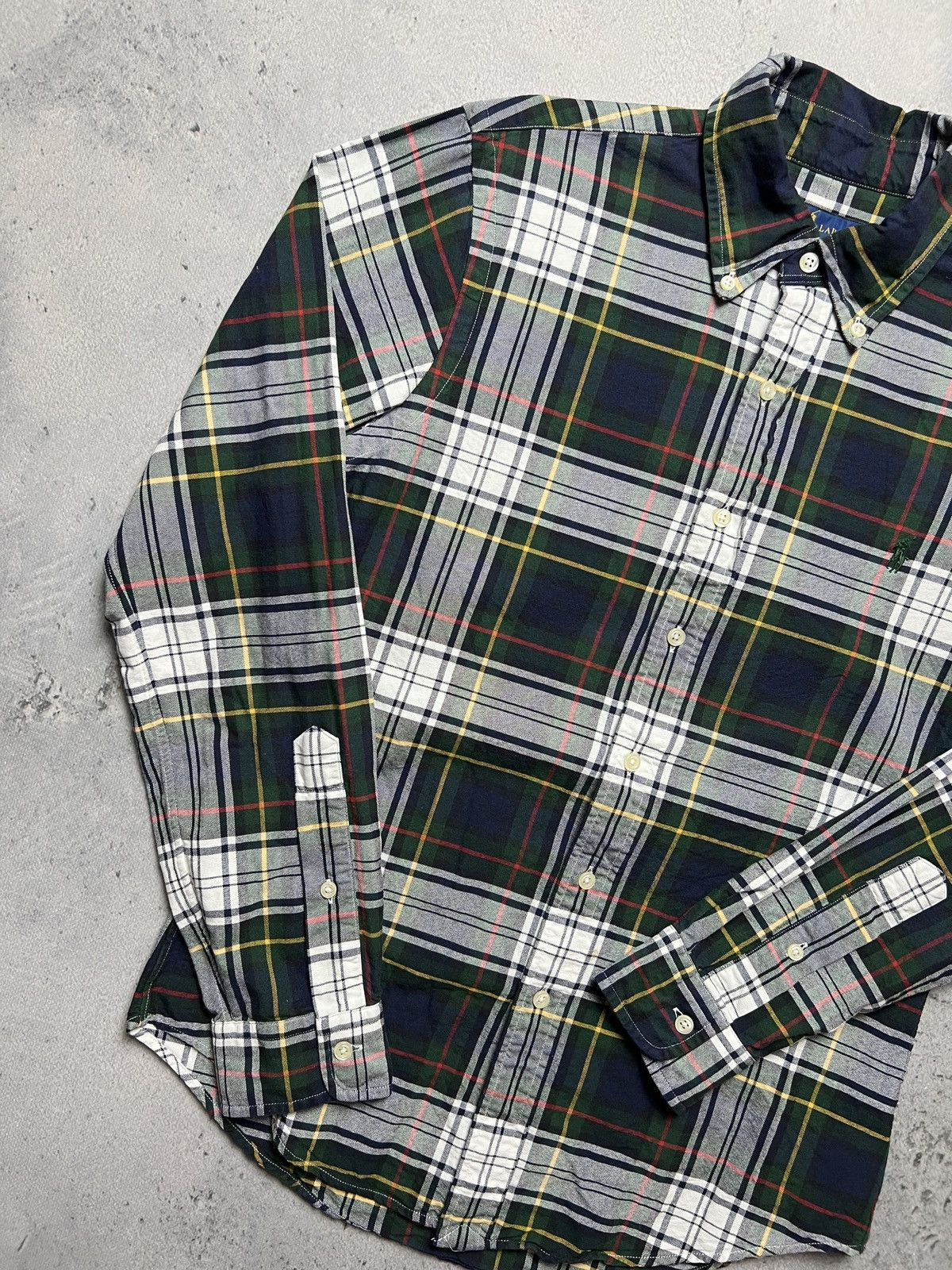 Polo Ralph Lauren Vintage Polo Ralph Lauren Button Up Plaid Shirt Y2K 90s 00s Size US S / EU 44-46 / 1 - 2 Thumbnail