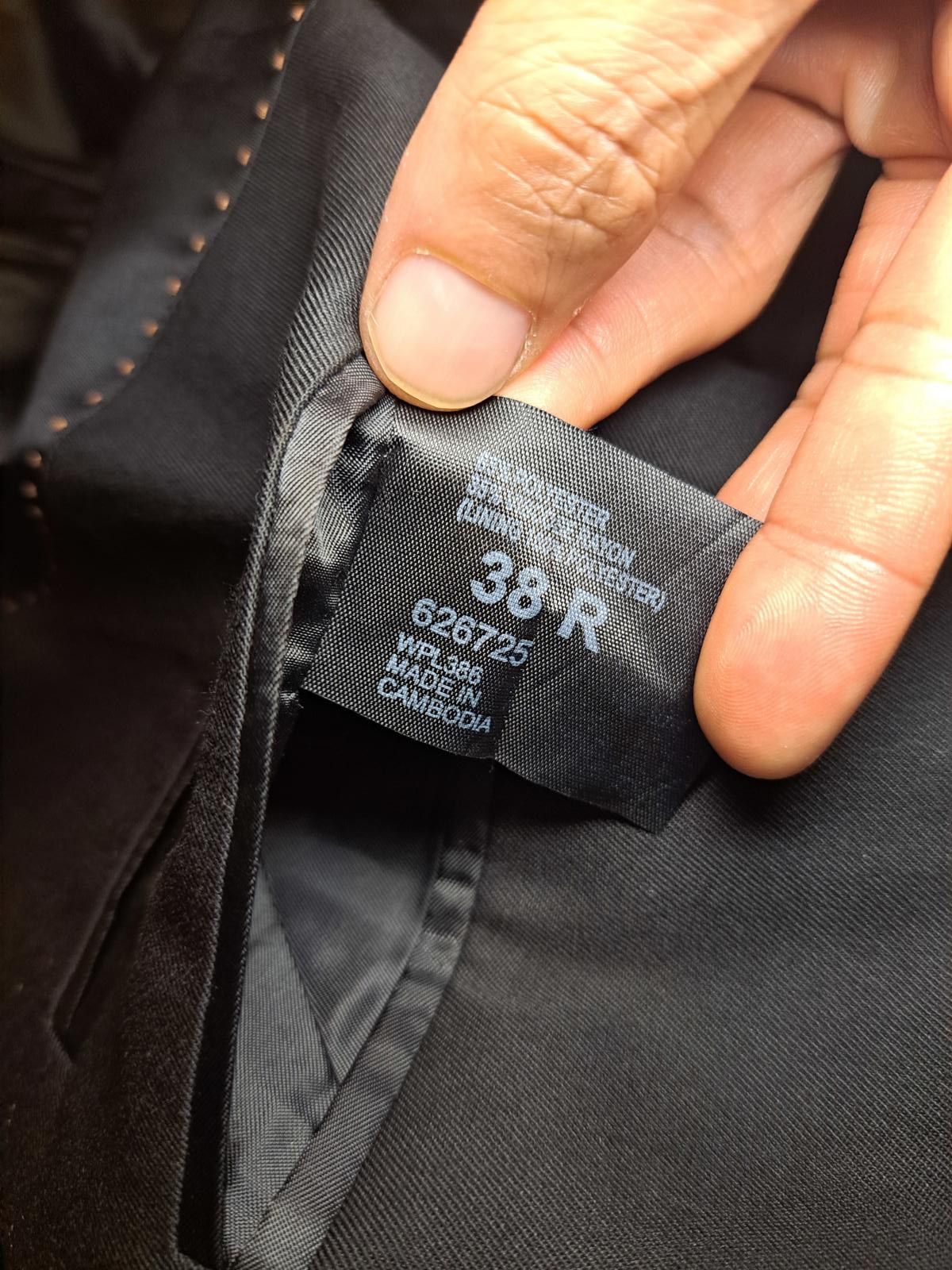 Haggar Haggar Suit Jacket Separate Mens 38R Black Size 38R - 3 Thumbnail