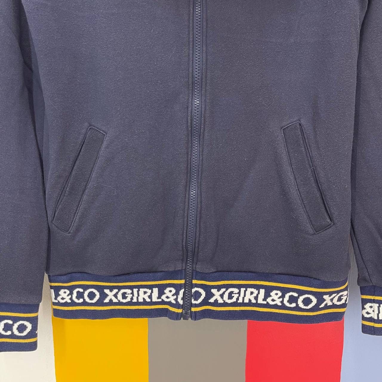 Japanese Brand XGIRL Zipper Hoodie #2648/26 Size XS / US 0-2 / IT 36-38 - 4 Thumbnail