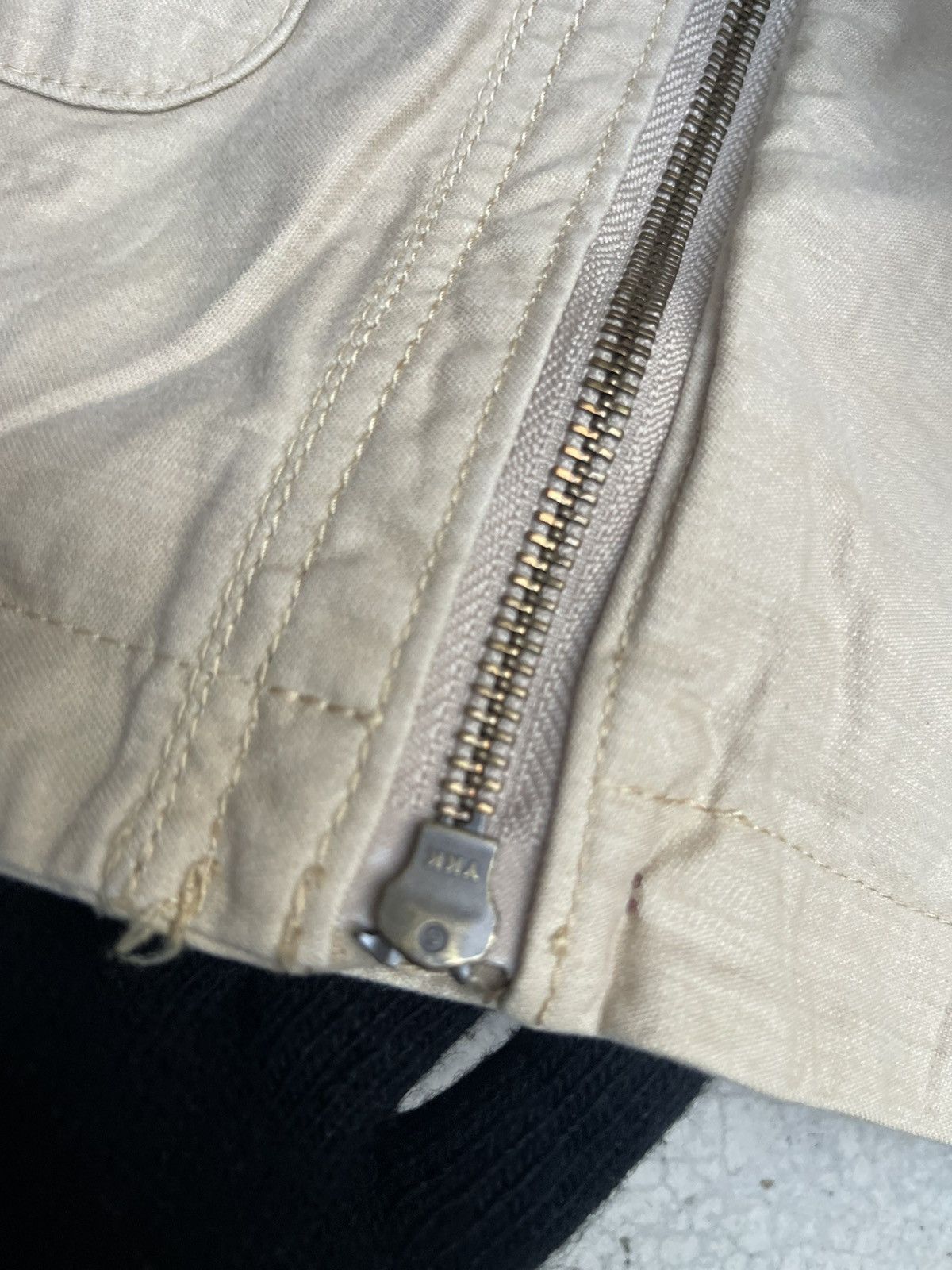 Japanese Brand × Other × Vintage Works Beige Metal Toggle Jacket - Japanese Workwear Style Size US S / EU 44-46 / 1 - 6 Thumbnail
