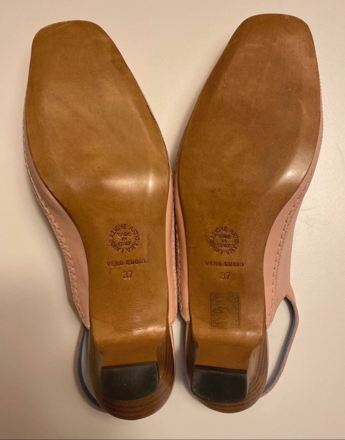 Quercioli Slingback leather Quercioli Size US 7 / IT 37 - 9 Thumbnail