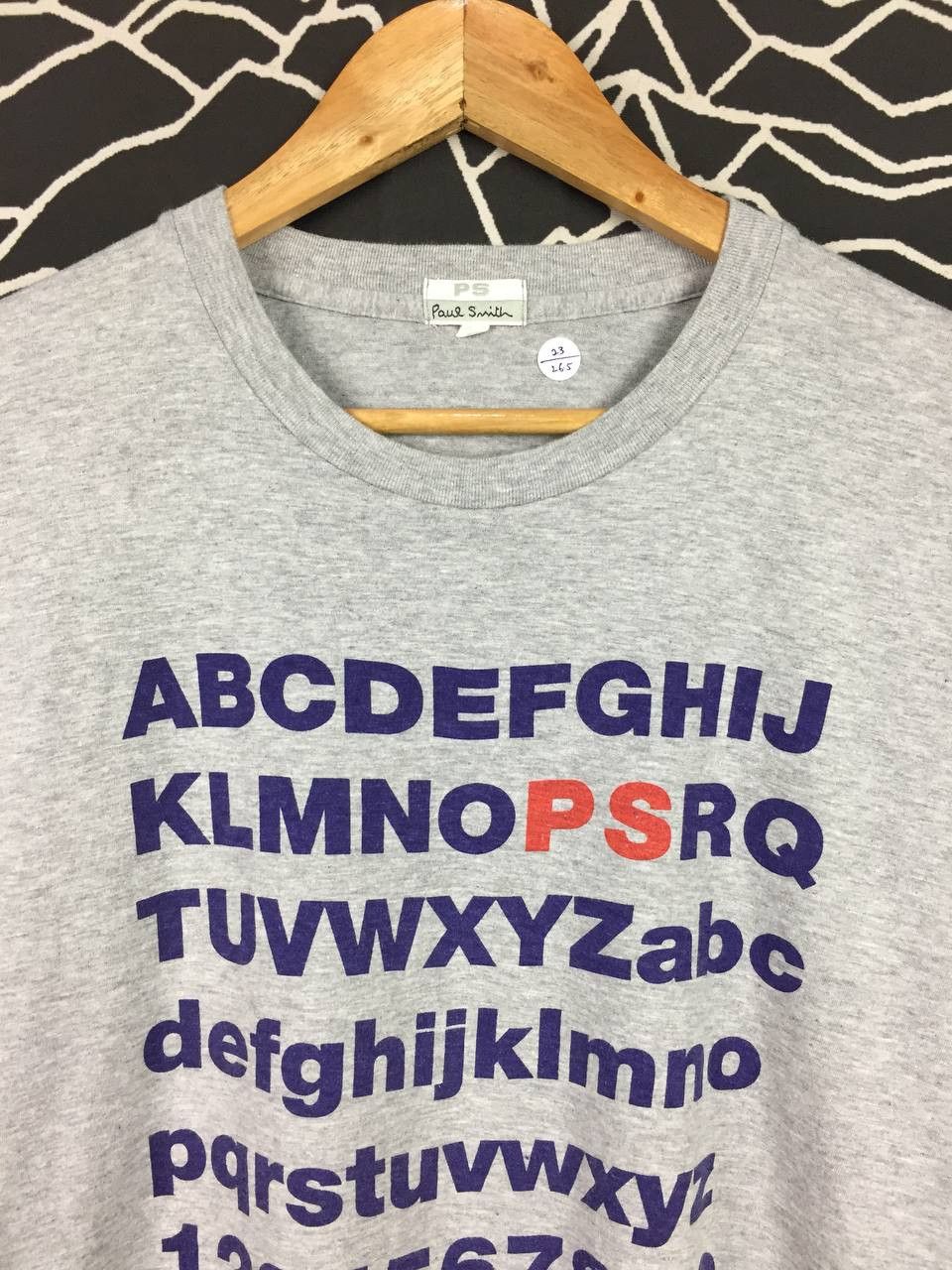 Designer × Paul Smith × Vintage Vtg Paul Smith Alphanumeric Characters Graphic Tee Size US XL / EU 56 / 4 - 3 Thumbnail