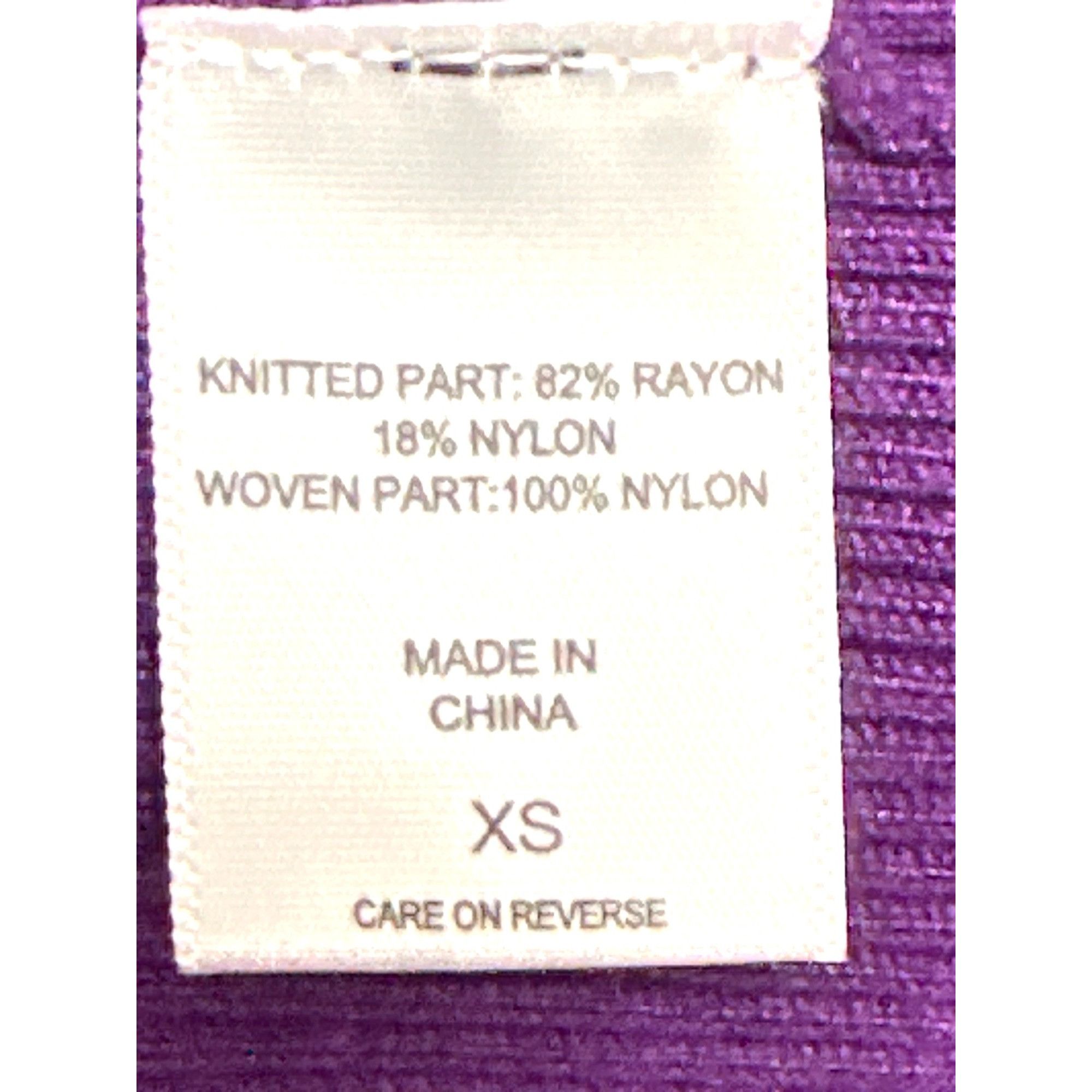 Other 7Th Avenue Design Studio XS Purple Puff Flutter Sleeve Blous Size XS / US 0-2 / IT 36-38 - 11 Thumbnail