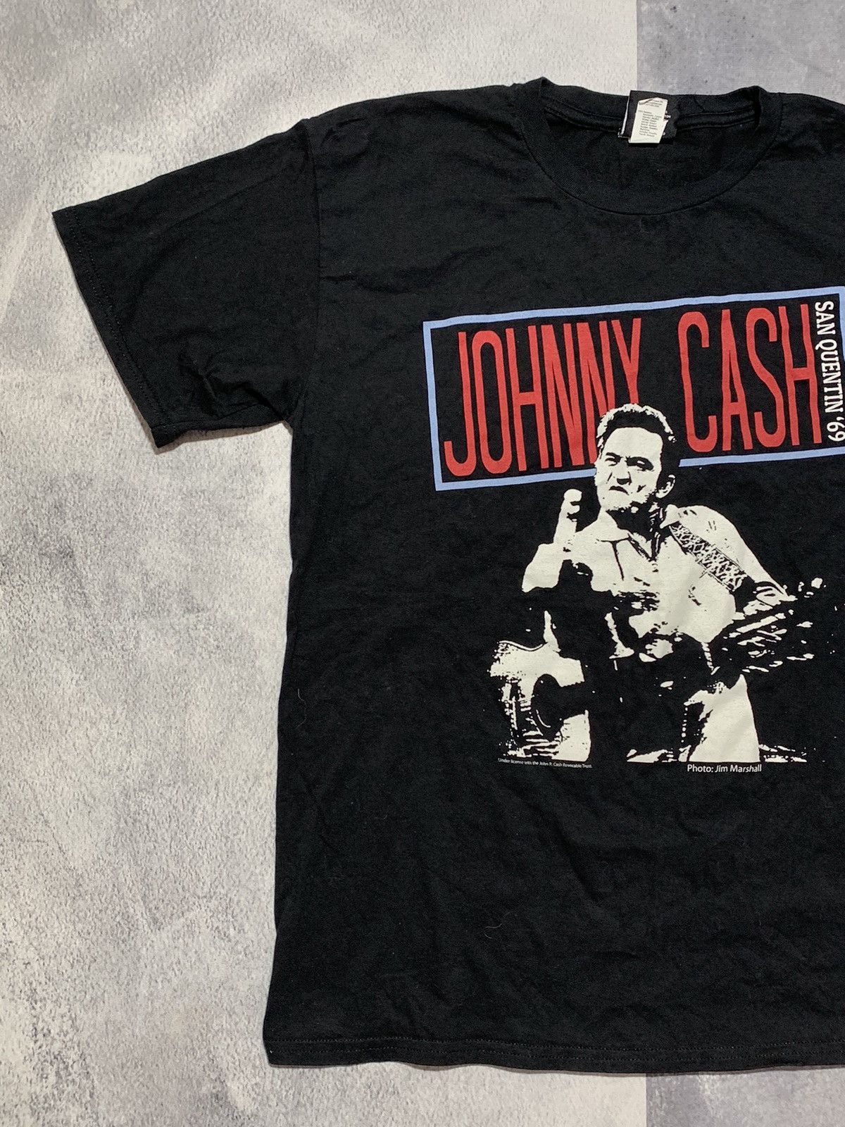 Other Vintage Y2K Johnny Cash band tee big logo streetwear size L Size US L / EU 52-54 / 3 - 2 Thumbnail