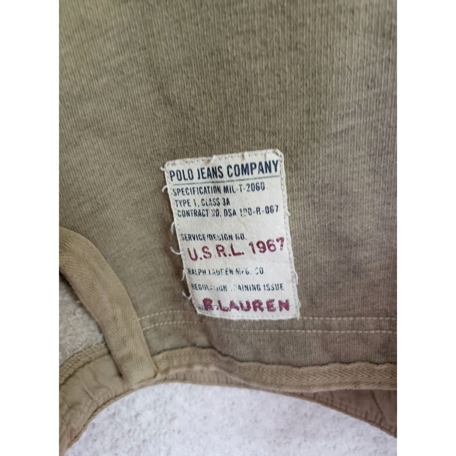 Polo Ralph Lauren Polo Jeans Ralph Lauren Hoodie Mens XL Green Jersey Logo Front Tag Pullover Hooded 90s Classic Casual Size US XL / EU 56 / 4 - 4 Thumbnail