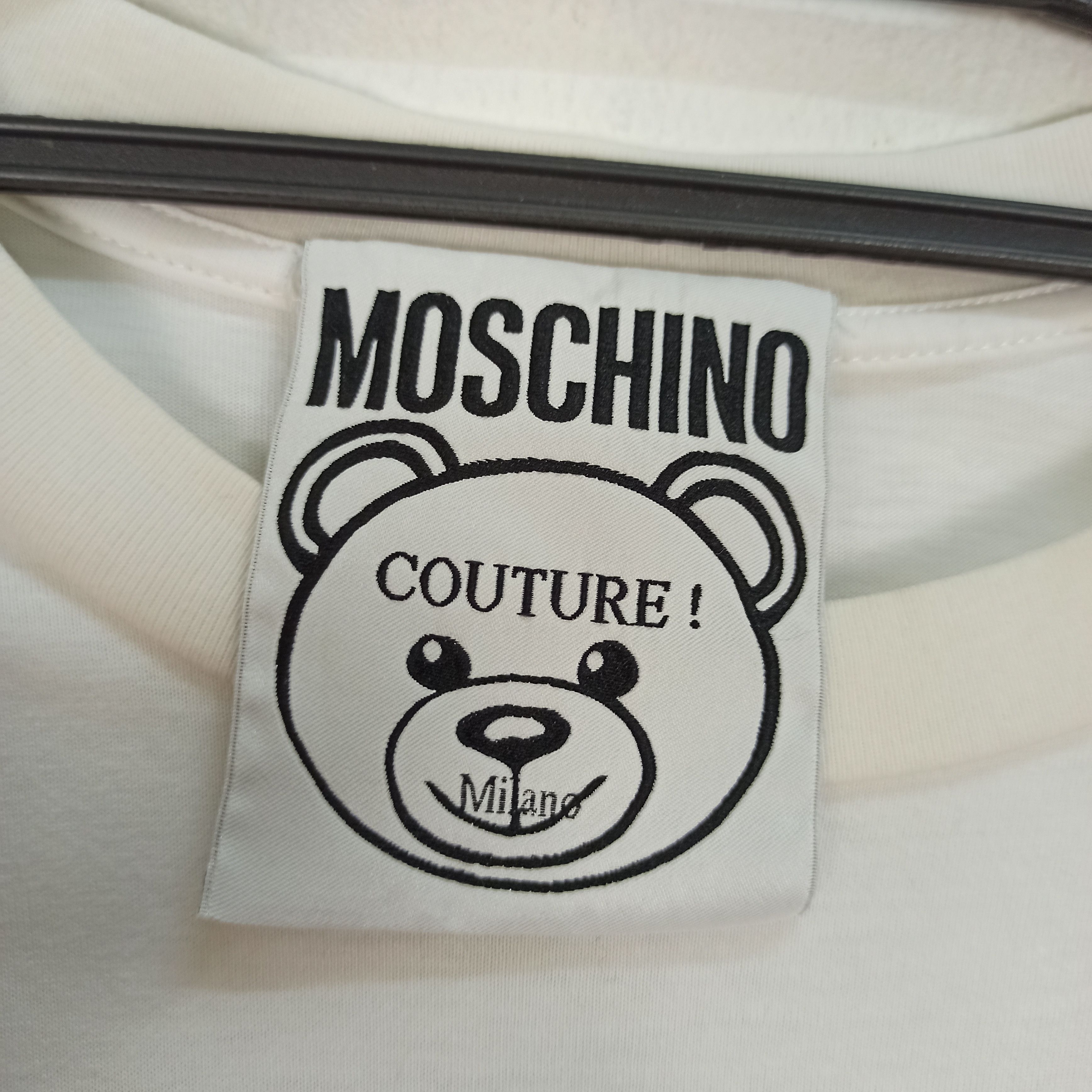 Moschino Moschino Bear Playboy Tee Mirror print Size S / US 4 / IT 40 - 10 Thumbnail