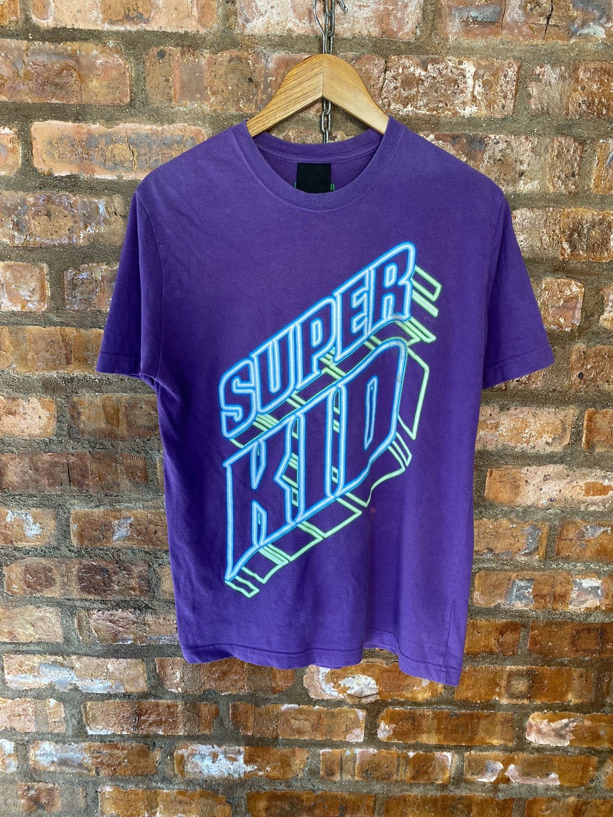 Swagger 2000s Swagger SUPER KID 3D Neon tee Size US M / EU 48-50 / 2 - 2 Thumbnail