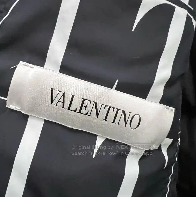 Valentino Valentino Black Short Sleeve Puffer Jacket . Size US M / EU 48-50 / 2 - 3 Thumbnail