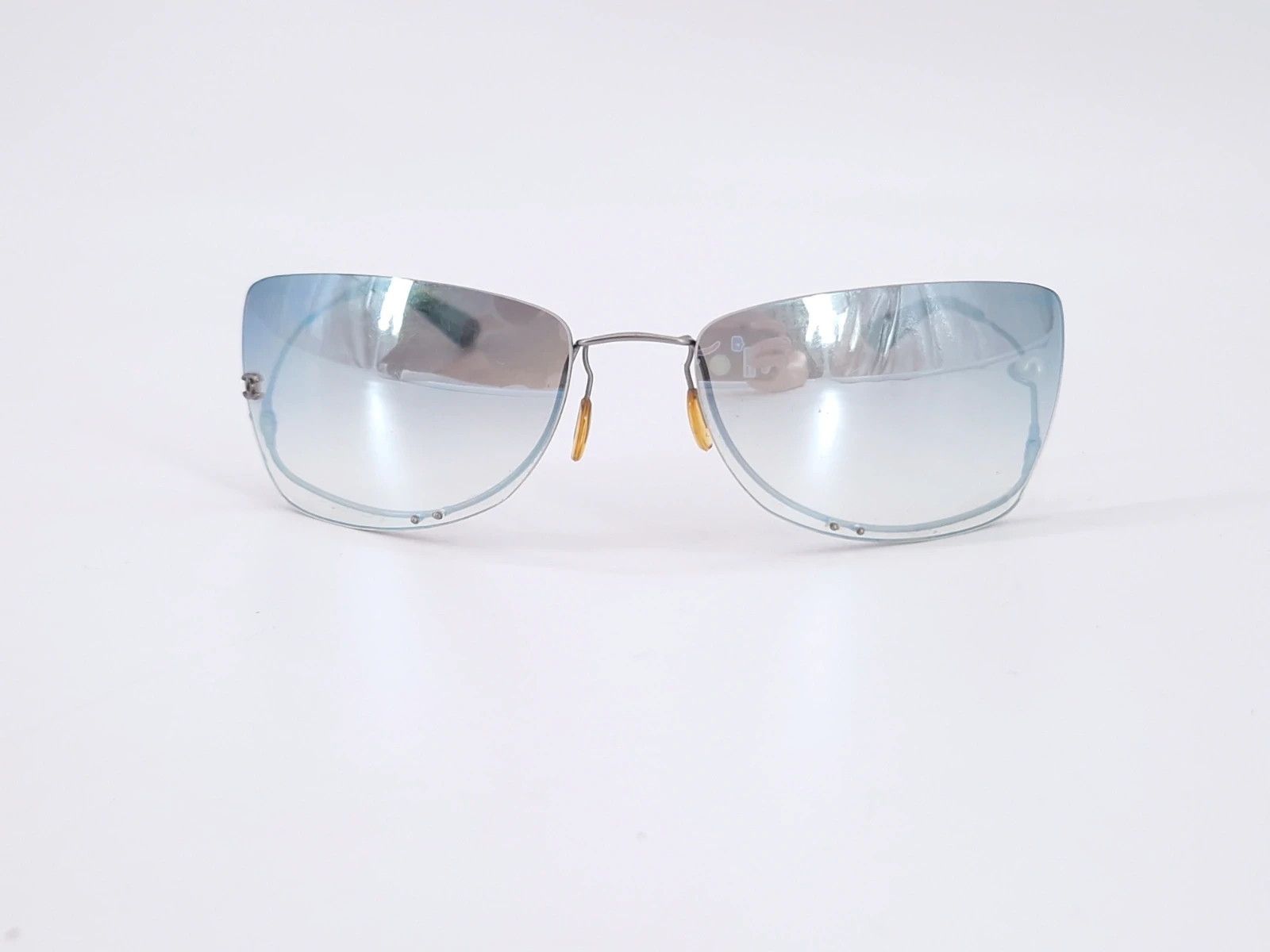 Chanel Chanel 4053-H Y2K rimless asymmetrical CC and Pearl SG Size ONE SIZE - 3 Thumbnail