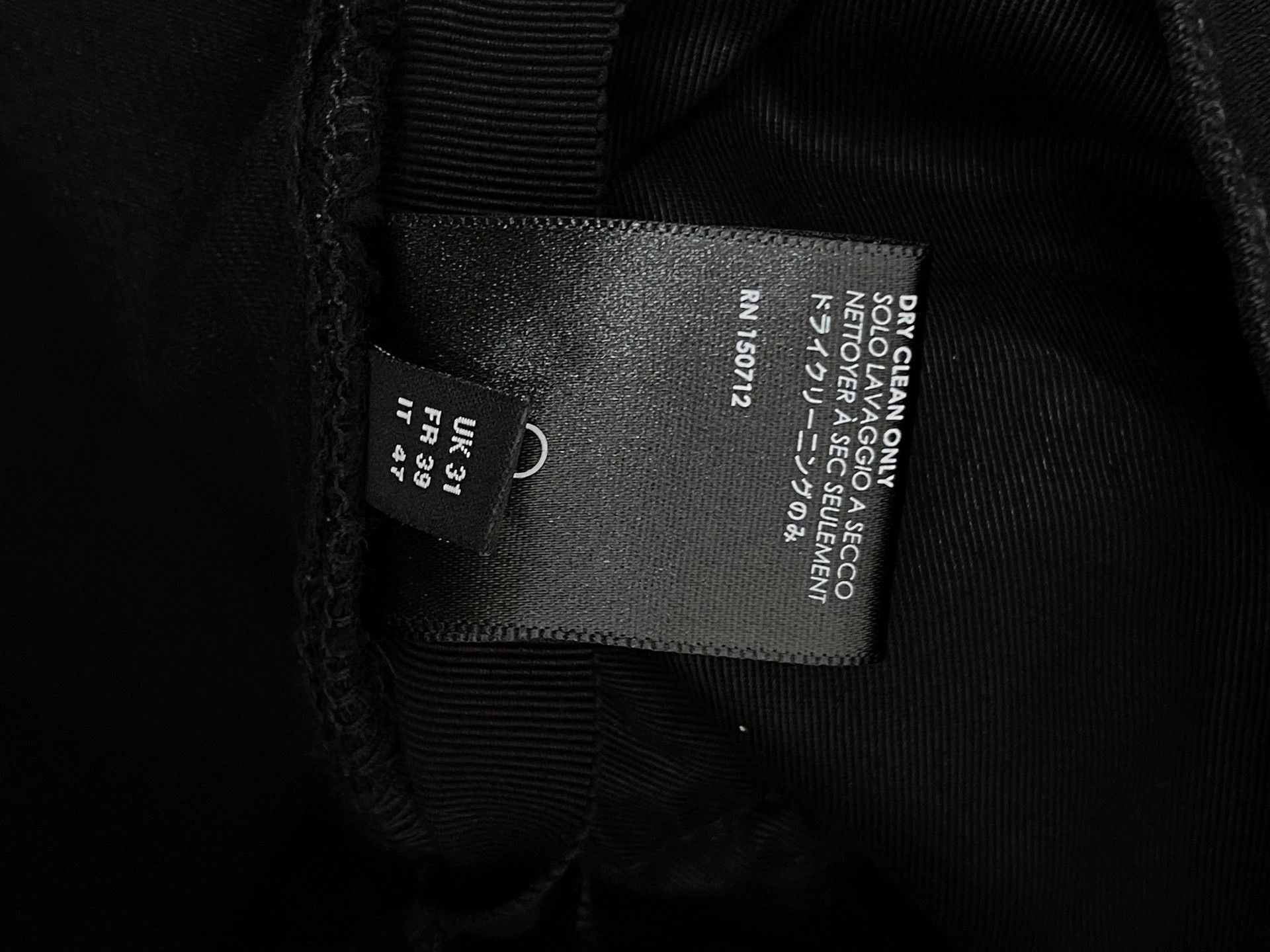 Amiri Amiri Black Straight Jeans 31 (New with Tags) Size US 31 - 5 Thumbnail