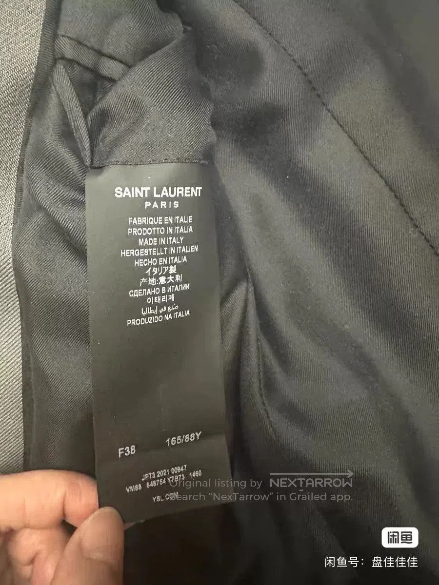 Saint Laurent Paris YSL Saint Laurent Gray Double. Size S / US 4 / IT 40 - 1 Thumbnail