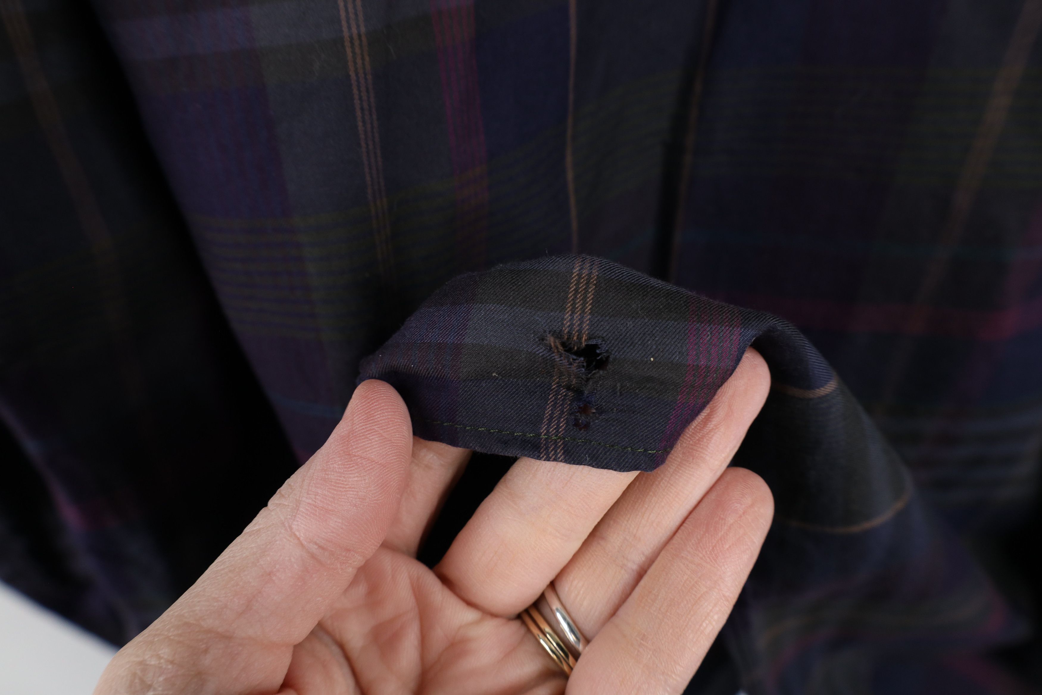 Ralph Lauren × Vintage Ralph Lauren RL Twill Collared Button Shirt Rainbow Plaid Size US XL / EU 56 / 4 - 7 Thumbnail
