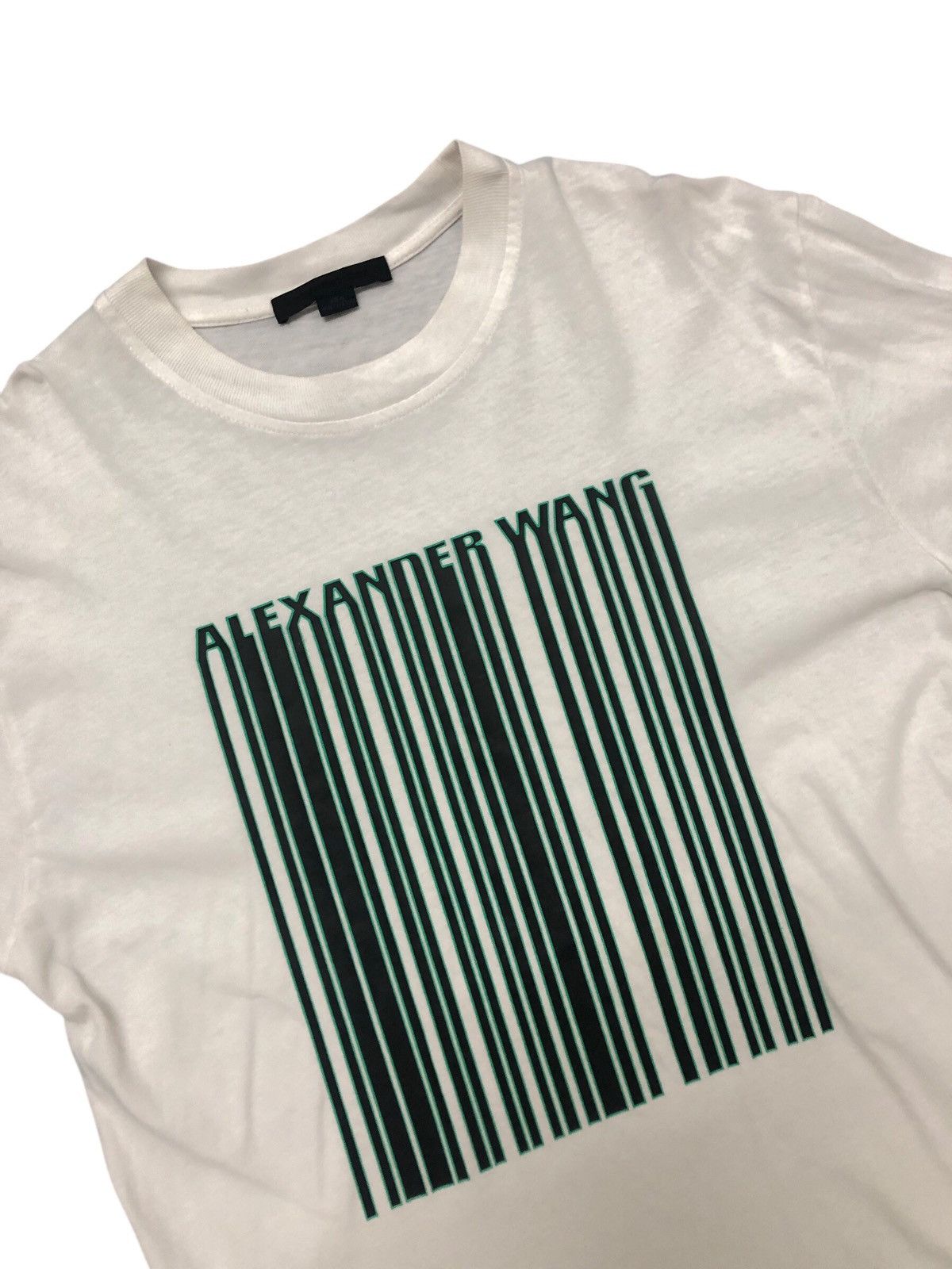 Alexander Wang × Designer Alexander Wang Barcode T shirt Size US XS / EU 42 / 0 - 3 Thumbnail