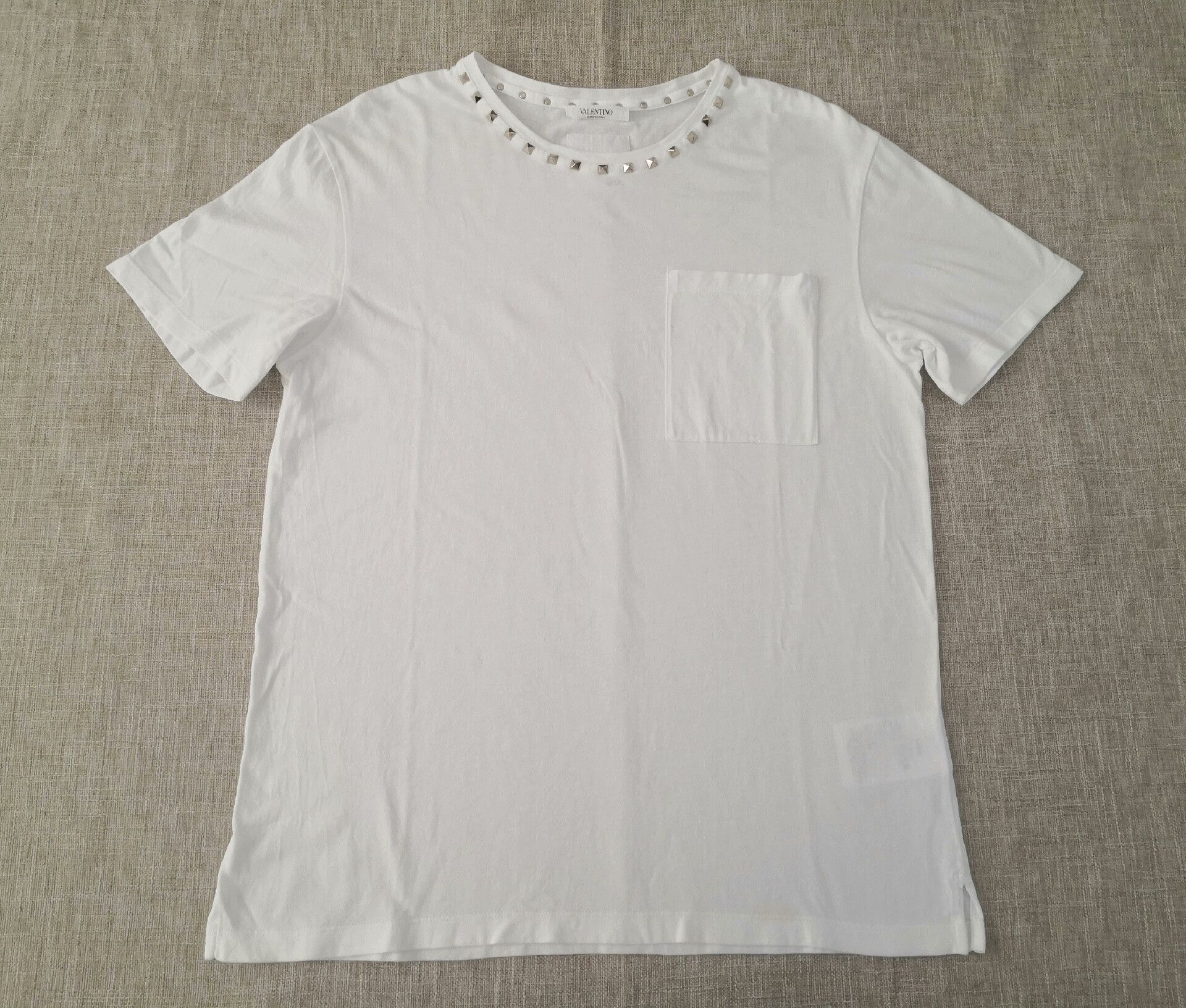 Valentino Valentino Studded Short-Sleeve T-Shirt Size US M / EU 48-50 / 2 - 1 Thumbnail