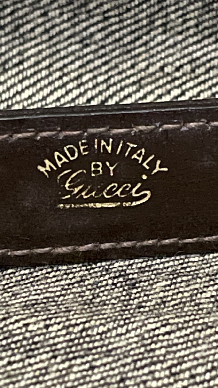 Designer Gucci Leather Vintage Size ONE SIZE - 20 Thumbnail