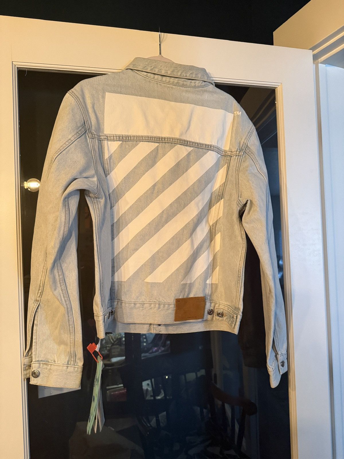 Off-White Off white denim jacket Size L / US 10 / IT 46 - 2 Thumbnail
