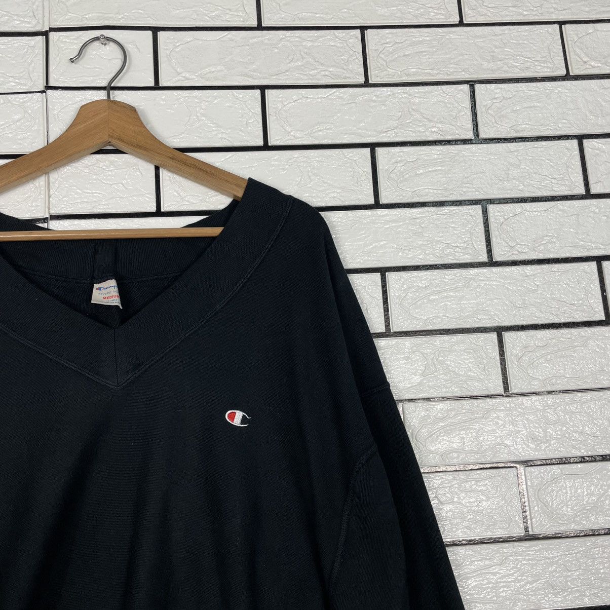 Champion Champion Reverse Weave V-neck Women Sweatshirt Size M / US 6-8 / IT 42-44 - 5 Thumbnail