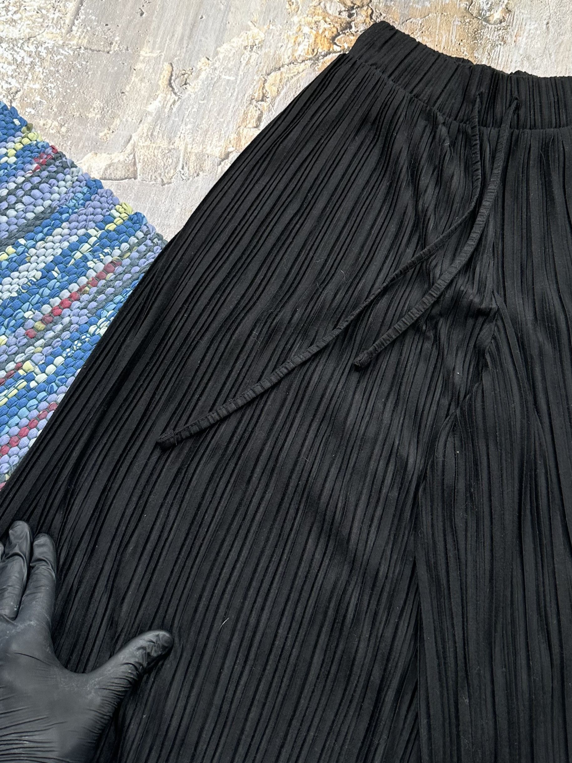 Vintage Pleated Parachute Pants A499(628)