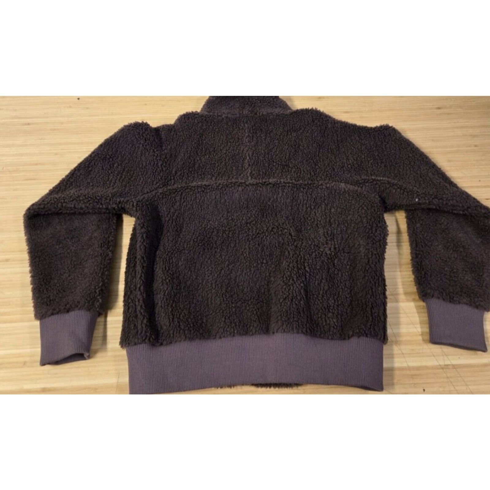 Patagonia Patagonia Jacket Women's Small Brown Snap Front Bomber Retro Fleece Deep Pile Fall Winter Spring Size S / US 4 / IT 40 - 4 Thumbnail