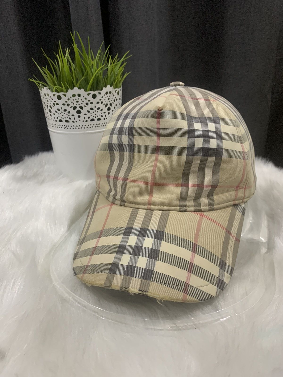 Burberry × Vintage VINTAGE!! Caps Novacheck BURBERRYS Size ONE SIZE - 1 Thumbnail